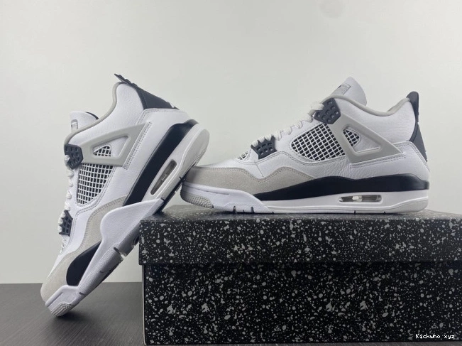 DH6927-111 Military Retro Jordan 4 Black 0618